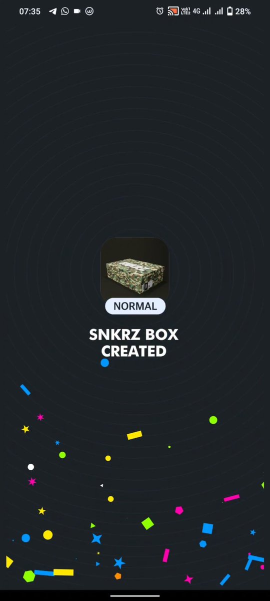 Grfsrma's tweet photo. My first @theSNKRZ breeding
Got a common.

#SNKRZCREW #SNKRZ #MoveToEarn #Move2Earn https://t.co/wapeUvKtbW
