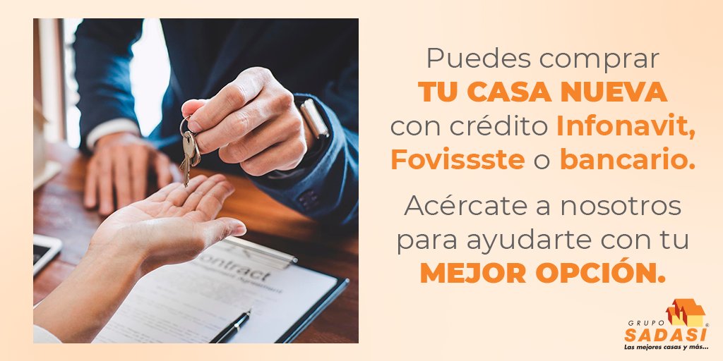 SadasiOficial's tweet photo. Si estás pensando en comprar #CasaPropia nosotros tenemos muchas opciones para hacer realidad este sueño. Conoce nuestros desarrollos https://t.co/T71dwT9qNa
#Sadasi #CasaNueva #EstrenaCasa https://t.co/4tHxsHvj4q