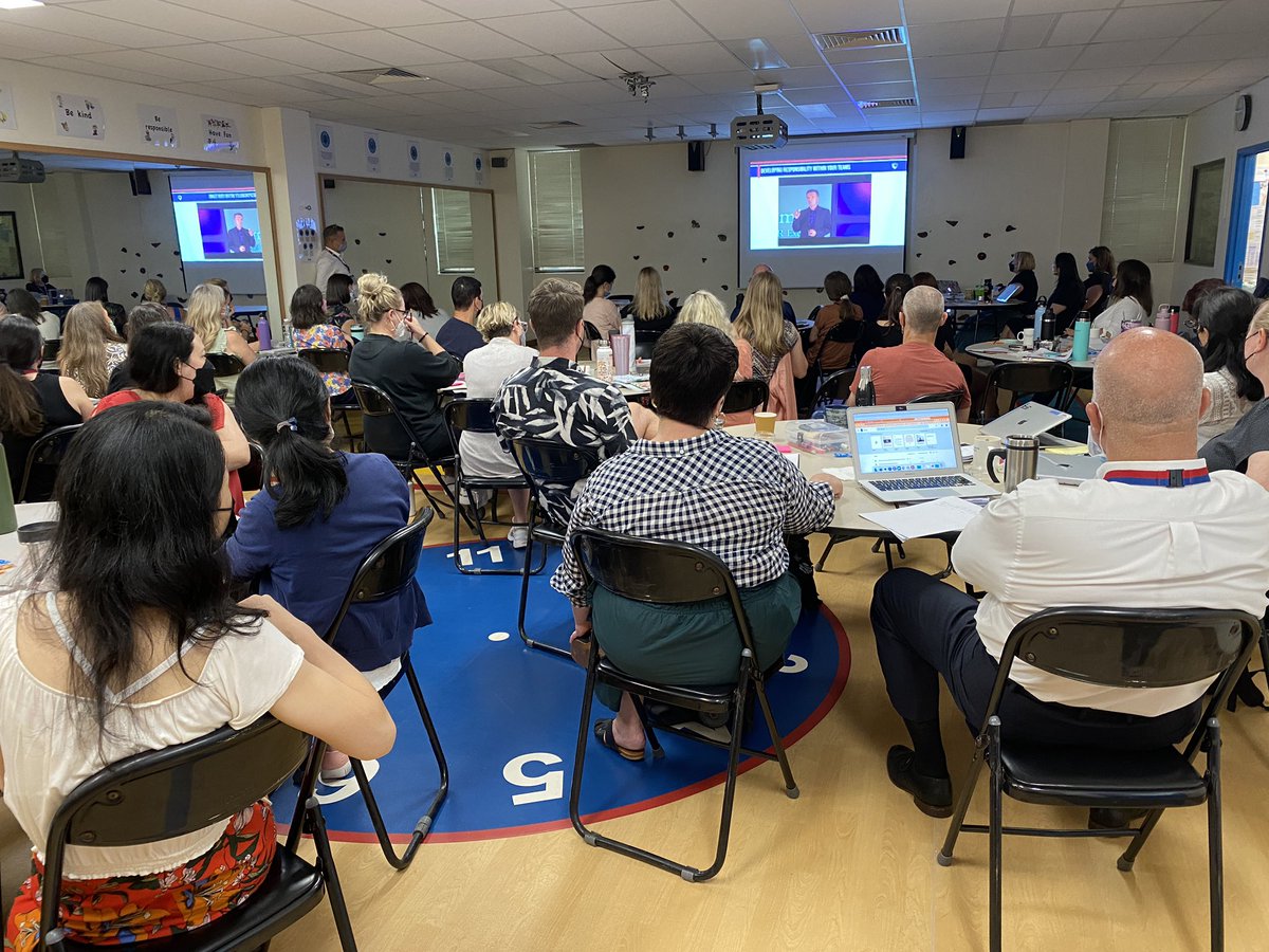 First day back with our elementary school leaders - learning more about what makes an effective leader and how to work more effectively with our teams. PLC coaching will be a big step forward for our organisation.
 #sasedu
<a href="/SAmericanSchool/">Singapore American School</a>
<a href="/jojolbrown/">Jo Brown</a>
 <a href="/GynelleGaskell/">Gynelle Gaskell</a>
@jlbonnette