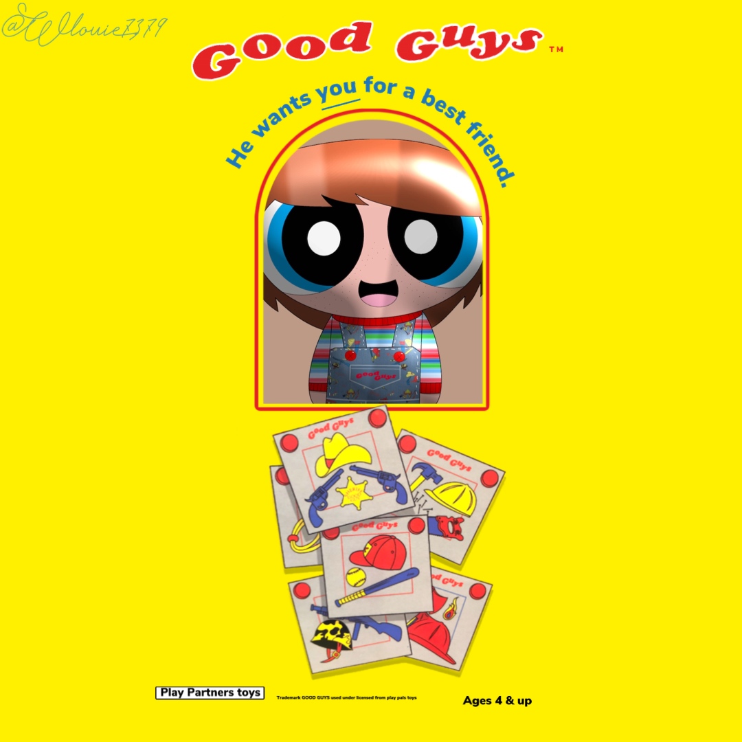 williamlouie5's tweet photo. π¦ #goodguydoll #chucky #childsplay #horror #art #powerpuff #friendlydoll #goodguybox https://t.co/C9dDQa8VKn
