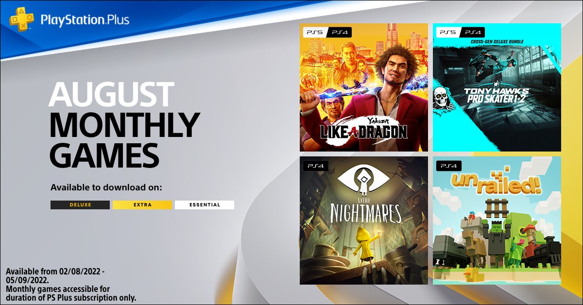 PS PLUS GAME FREE AUGUST