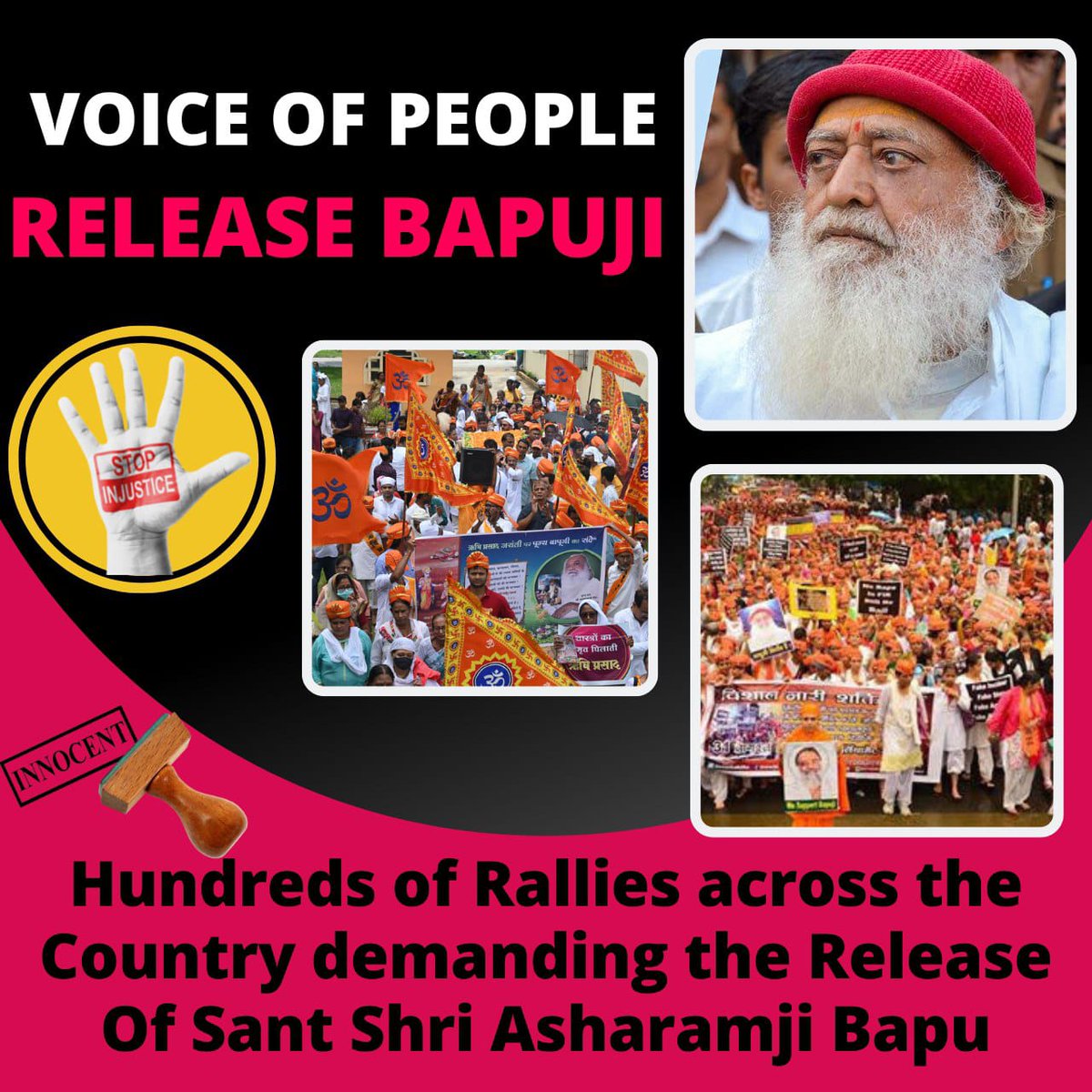 tandeldeepa's tweet photo. @Jayshree1924 @CA_Deepanshu_G @Raja1_4_3 @AshramGzb #PublicReviews on Asaram Bapu Ji Case clearly mention that Bapuji has been falsely accused in a conspiracy.

Voice Of People demanding Justice For Asharamji Bapu. https://t.co/X9yh8YUI9E