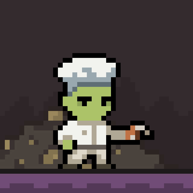 AustiNFT420's tweet photo. @PixelGuild_SOL MY ORC DEFINITELY LOVES WHAT tHE TEAM IS COOKING UP #LFGUILD https://t.co/aayA2ERHRA