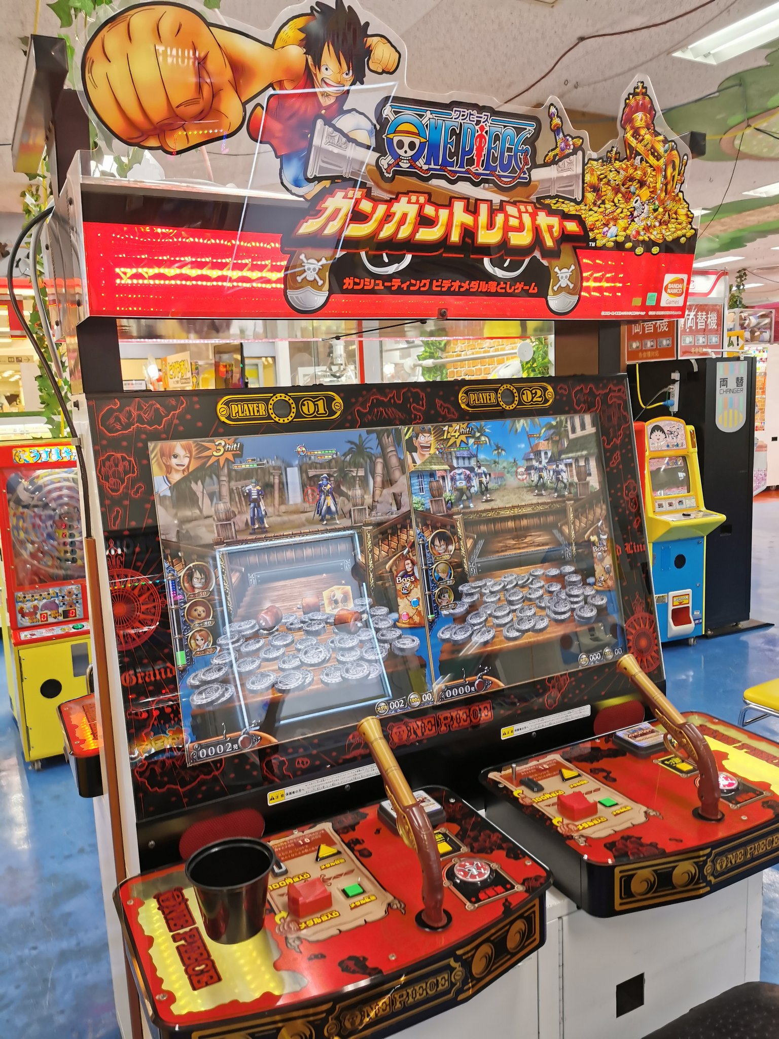 One Piece World Kumamoto Japan ゾロ像最寄りのイオン大津にはワンピのゲームとワンピの実があります Nearest Zoro Statue One Piece In The Game Corner Of The Shopping Mall ルフィ ワンピース Onepiece 尾田栄一郎 ゾロ Zoro 熊本 Kumamoto