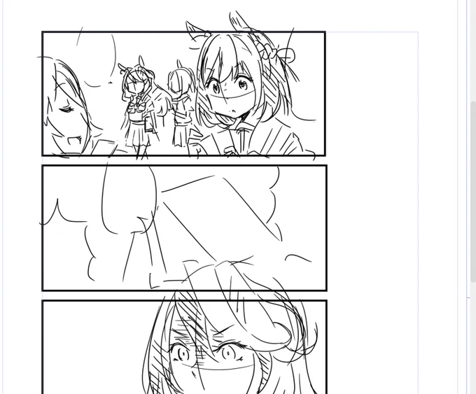 次回は久しぶりにモブじゃないウマ娘のお話描きます。
スペちゃんと会長メインかな。 