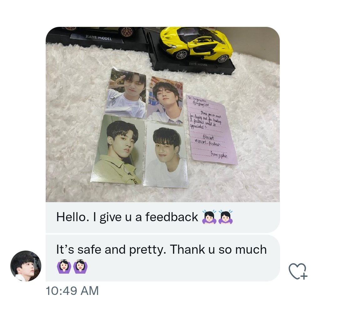 isecart's tweet photo. #isecart_feedback
@/Jangjang0219 https://t.co/2hrapIOX7P