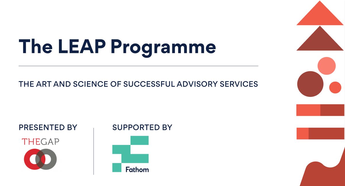 Looking to kick-start your advisory journey, or integrate advisory services into your current offering? The LEAP Programme from @TheGapNZ is a nine-week course designed to get your advisory services to where you want them to be.

Learn more here 👉 hubs.ly/Q01hL0kb0