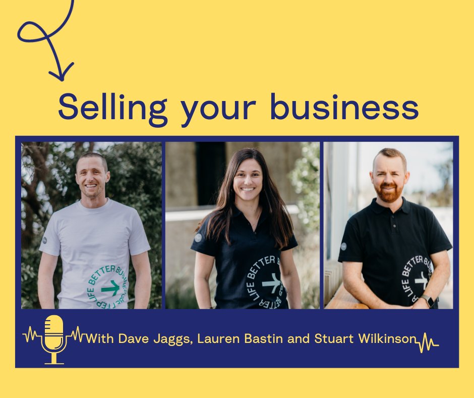 RightWayLtd's tweet photo. In today's episode of the Better Business, Better Life podcast, we discuss, considerations to make when selling your business and how important it is to think about the selling process well before you actually want to sell!
https://t.co/dMmlQQWVig https://t.co/bbPrBZSQMH