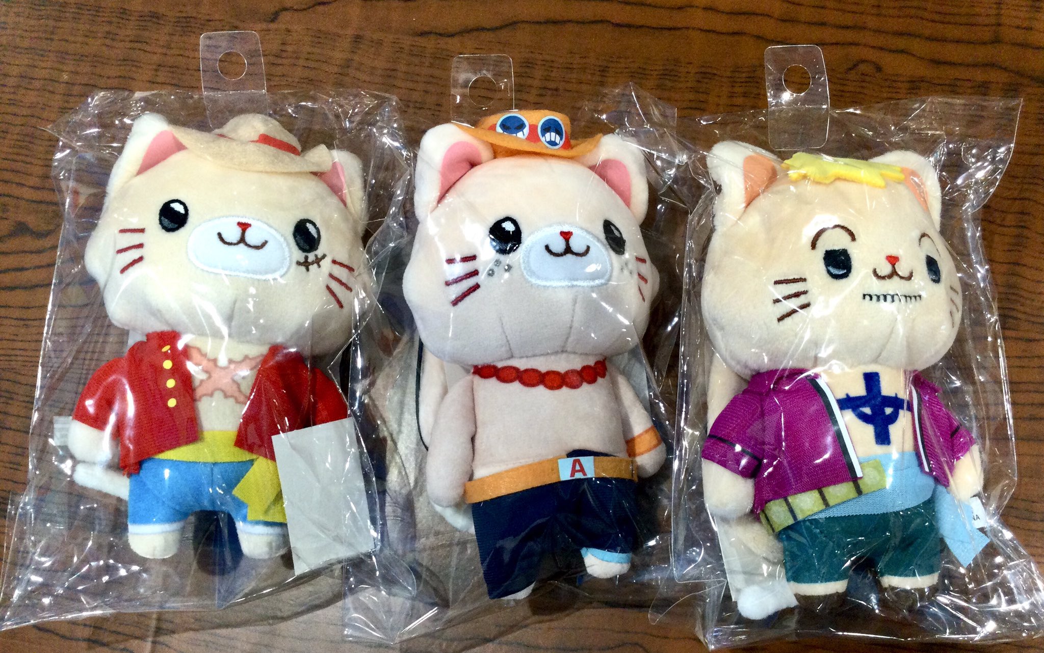 ワンピース フィンガーマスコット あみまる アイマスク付き ぬいぐるみ