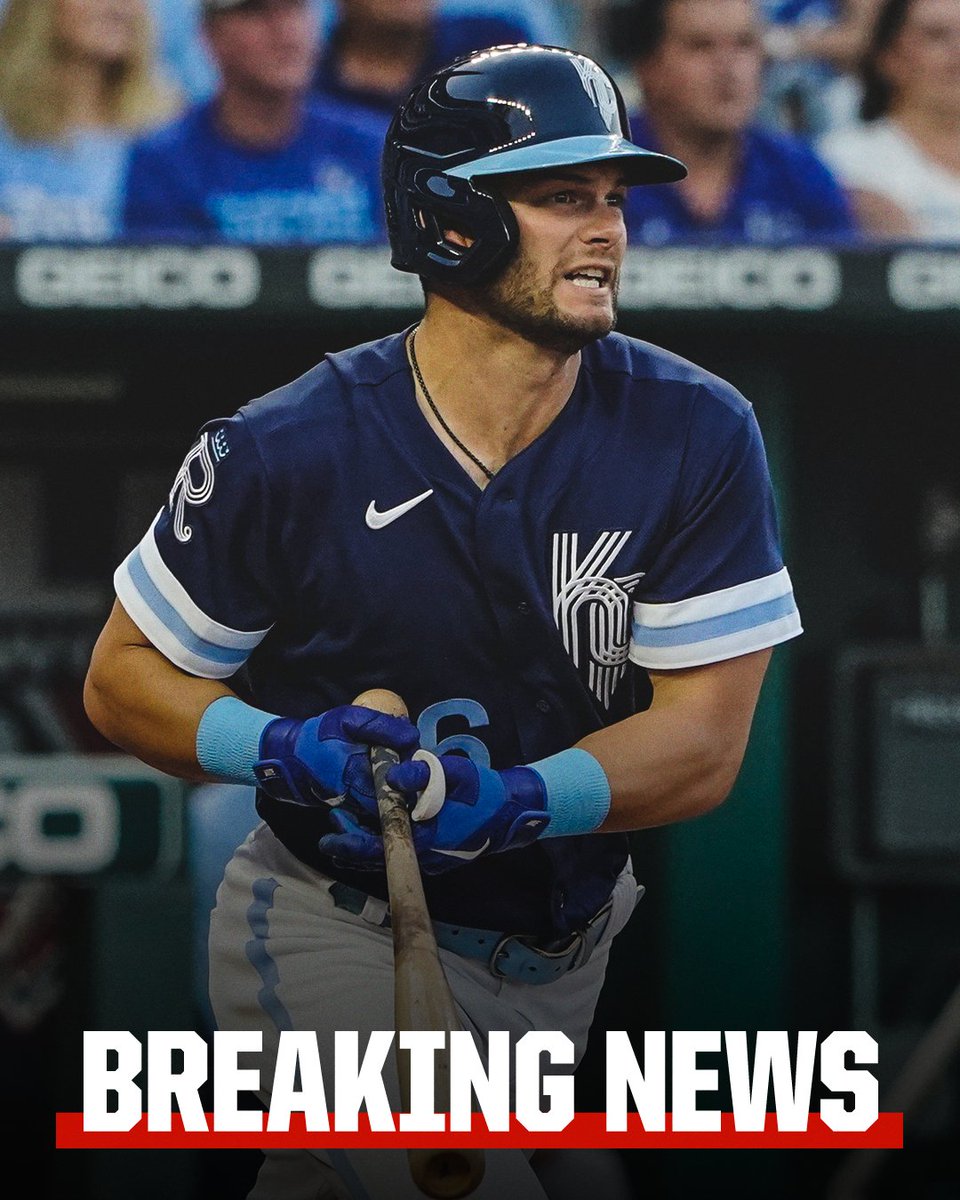 Breaking: The New York Yankees are finalizing a deal to acquire outfielder Andrew Benintendi from Kansas City, sources tell @JeffPassan. Three minor leaguers will be headed back to the Royals.