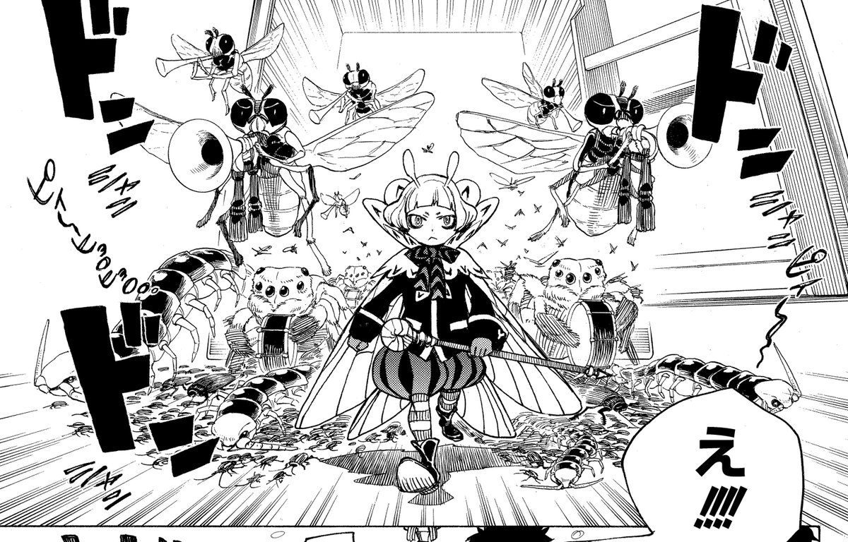 気になる小ネタ！青エク百景】 背景シリーズ「蟲の楽団」 （27巻130話