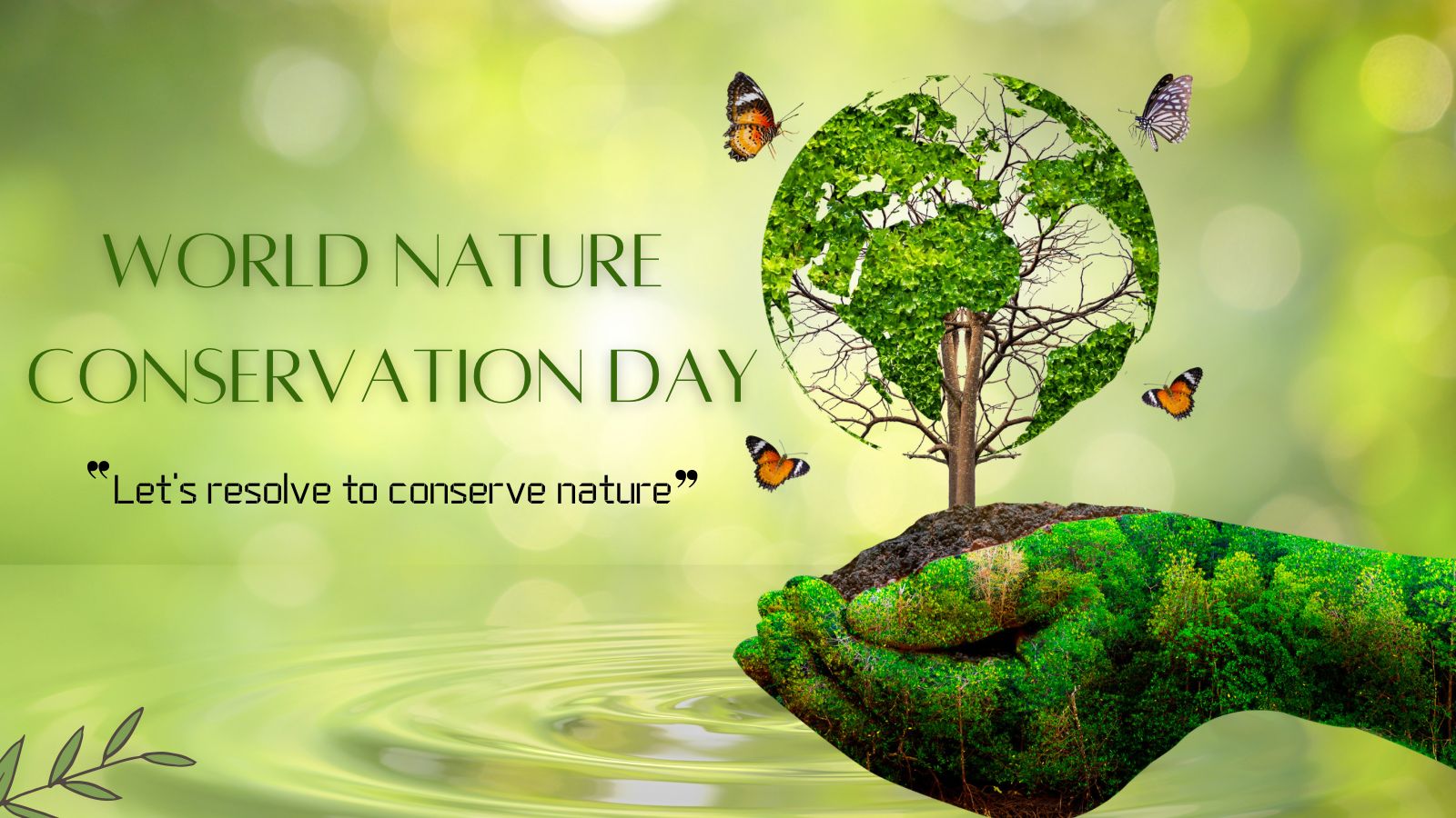 Bhupender Yadav on Twitter "On World Nature Conservation Day, let us