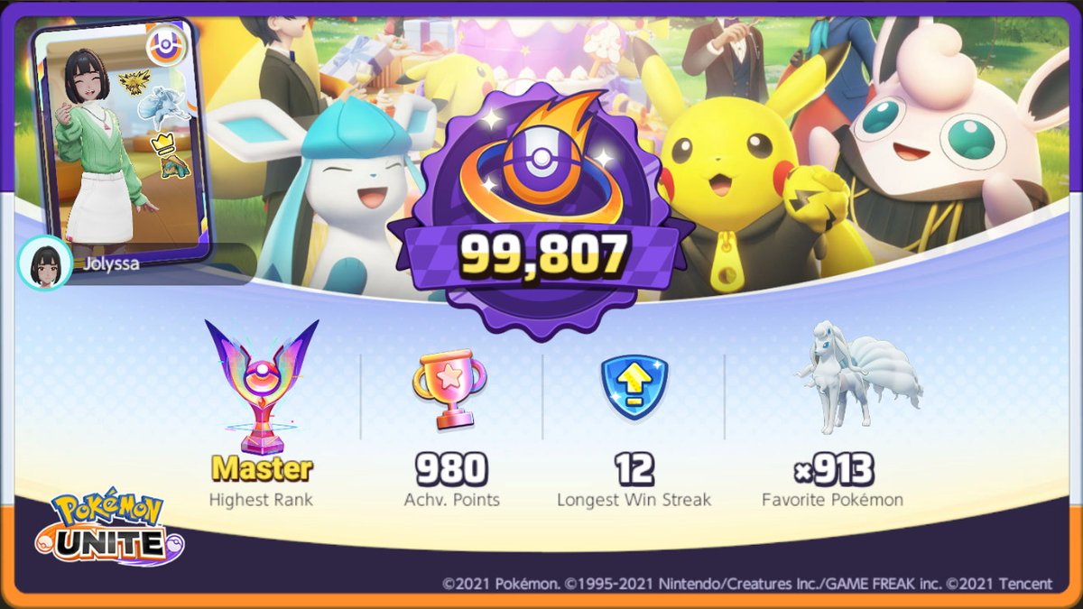 joiyssa's tweet photo. i get tickets 4 sharing #PokemonUNITE #NintendoSwitch https://t.co/PGH06TDD8U