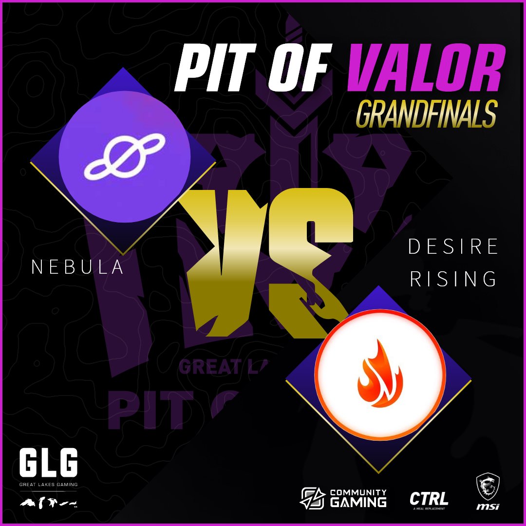 🚨GRAND FINALS🚨

🪐<a href="/NebulaLATAM/">Nebula Esports</a> ⚔️ <a href="/DesireRising_/">Desire Rising Esports</a>🔥

Ascend to end it all 😎 watch live on our Twitch

🎮 <a href="/CommunityGaming/">Community Gaming</a> 
⌨️ <a href="/msiUSA/">MSI Gaming USA</a> 
🥛 <a href="/DrinkCTRL/">CTRL</a> 

🔴twitch.tv/glgaminglounges