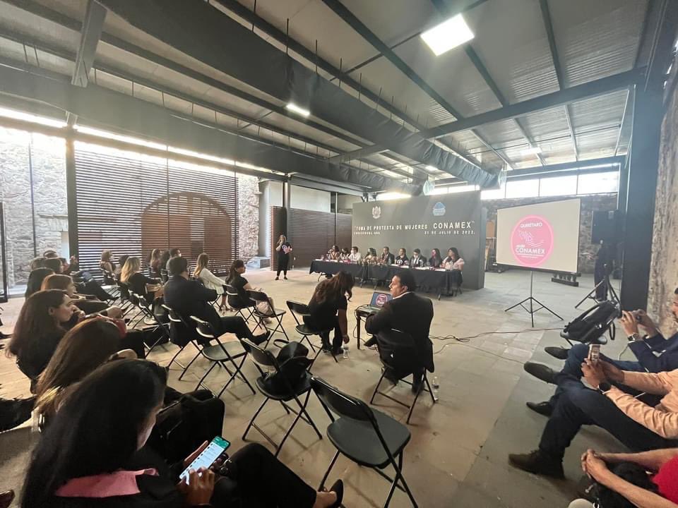 Viri_Alvarez_'s tweet photo. La Secretaría Nacional de la Mujer CONAMEX, tuvo su primer informe de trabajo durante el período 2021 - 2022. A su vez se tomó Protesta de nuevas miembras, así como ratificación del Comité ya existente. https://t.co/GZPO2D6jAF