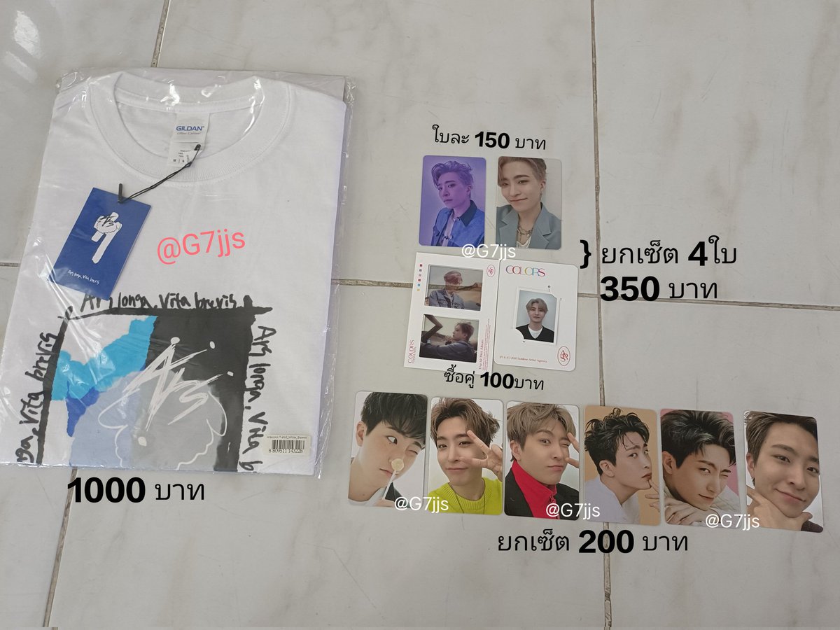 G7jjs's tweet photo. ✨ขายของสะสม GOT7✨
- เสื้อยองแจ จาก #ArsxCocoFirstCollaboration ไม่เคยแกะ ไซส์ M อกประมาณ 34-36ค่ะ
- การ์ดยองแจ อัลบั้ม Colors
- เซ็ตการ์ดจาก #CANDYLABxYOUNGJAE
📍ราคาตามภาพเลยค่ะ รวมส่งลทบ.แล้ว (EMS+30บาท)
#ตลาดนัดอากาเซ #ขายของสะสมgot7 #ขายของสะสมอากาเซ่ #GOT7 #YOUNGJAE https://t.co/vQdLfsvOZe