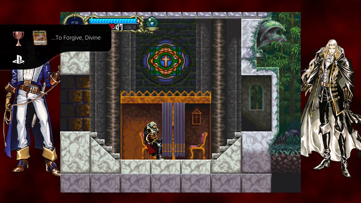 Tomblack93's tweet photo. Castlevania Requiem: Symphony Of The Night &amp; Rondo Of Blood
…To Forgive, Divine  (BRONZE)
#PlayStationTrophy #PS5Share, #CastlevaniaRequiemSymphonyOfTheNightRondoOfBlood https://t.co/SrjvbvnCTR