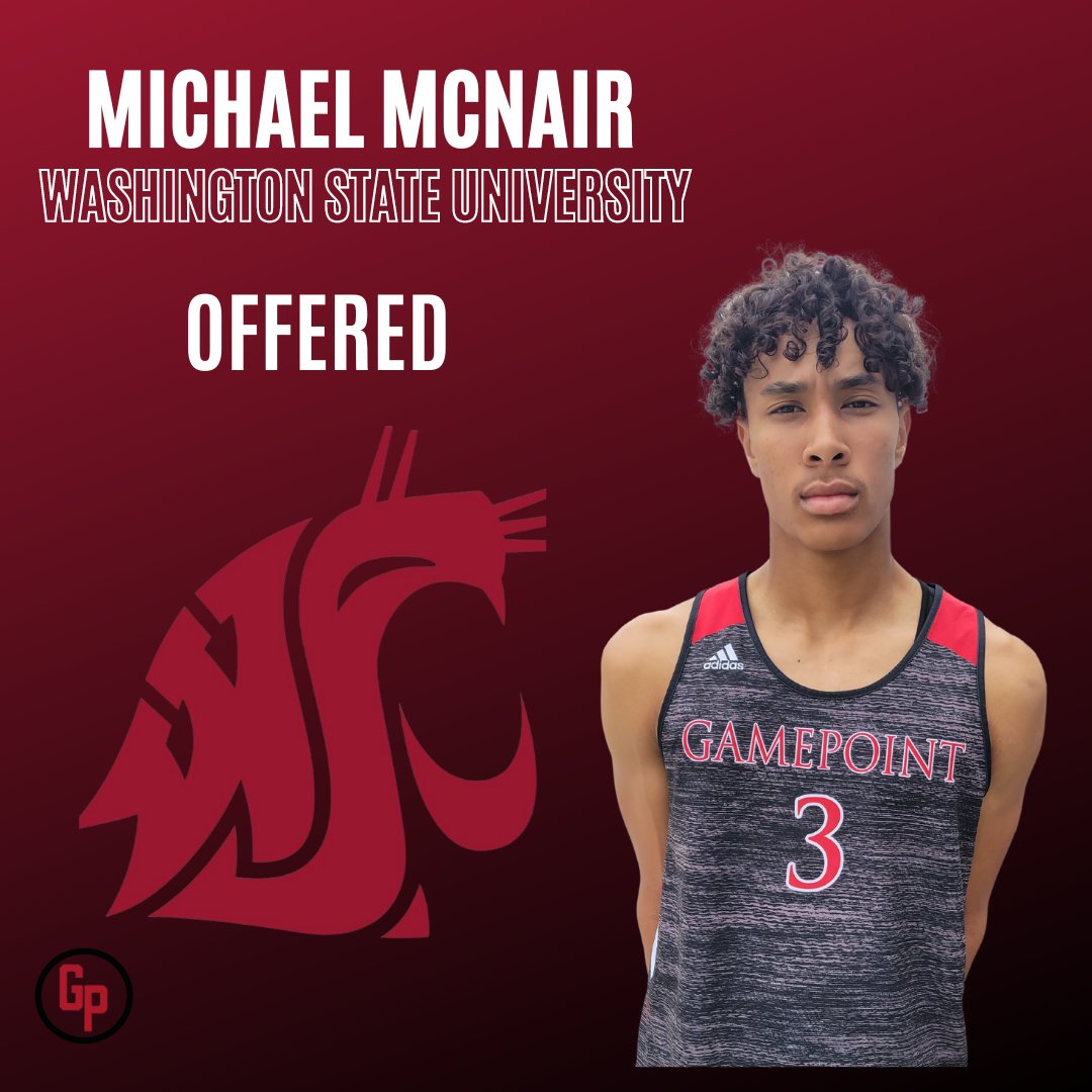 '23 6'5 W Michael McNair (Linfield Christian) has picked up an offer from Washington State University. #GP <a href="/mikee_mcnair/">Michael McNair Jr.</a> <a href="/AntBolt_3/">Anthony Bolton</a> 
<a href="/waheedmitchell/">Waheed Mitchell</a> <a href="/FullTimeHoops1/">Aaron Burgin</a>