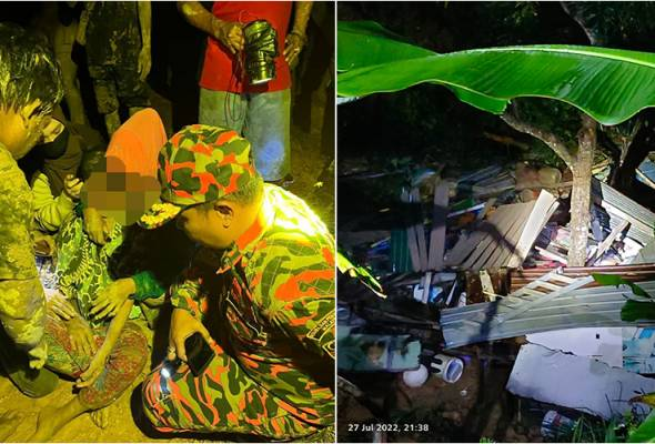 Awang3Ain's tweet photo. Dua kanak-kanak maut, manakala dua dewasa cedera selepas rumah mereka di Taman Elok, Jalan Bukit Nenas di sini, dilanda tanah runtuh malam tadi. 🙏
#KotaKinabalu #landslide https://t.co/cf8mYa7aSE