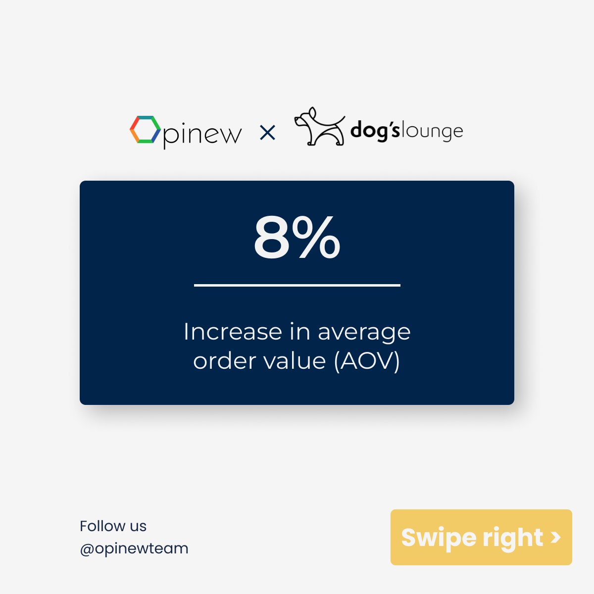 Opinew's tweet photo. When UK food supplement brand for dogs needed an out-of-the-box solution to maintain their up-to-date #reviews, they quickly came across #Opinew and used the AI Smart Review feature to showcase their highest converting #reviews and improve conversions 👇

https://t.co/McZeTqR8GZ https://t.co/gYVyXLq7qX