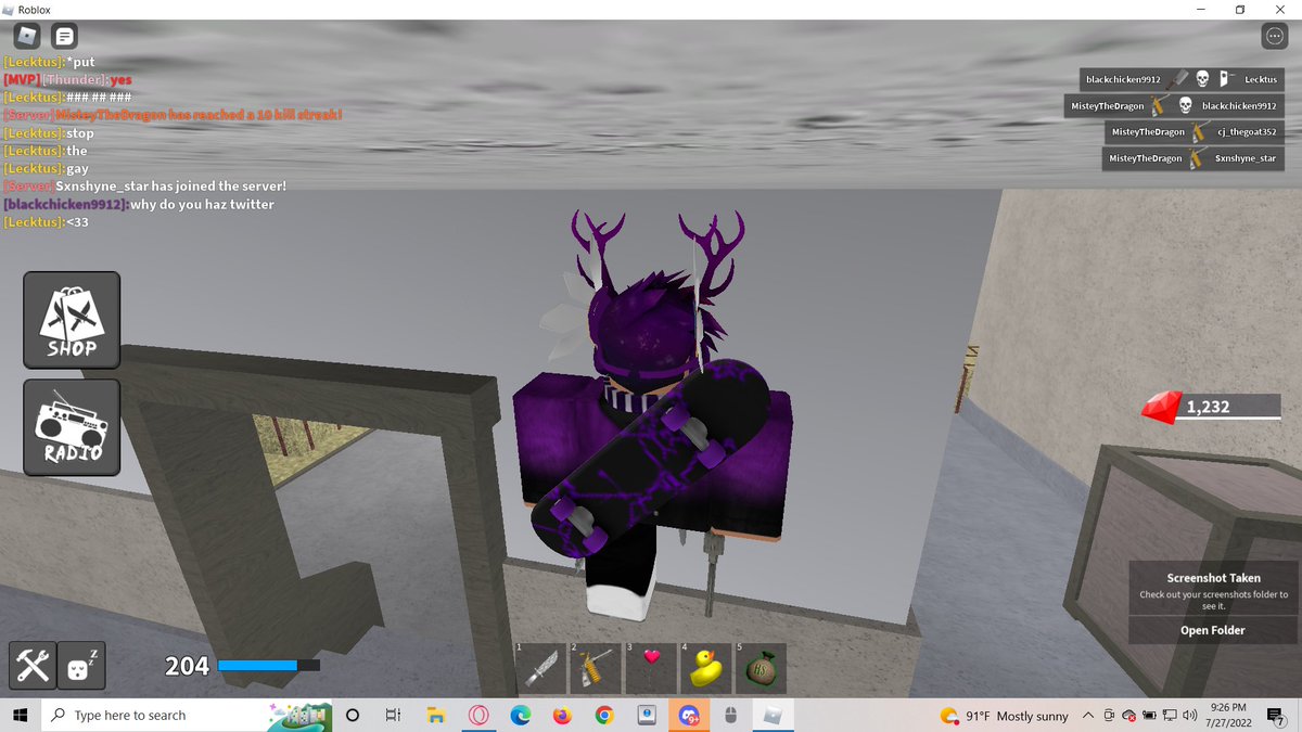 Thunder21114622's tweet photo. found a racist in Knife Ability Test game on roblox!! EXPOSED :eyes:
#exposed #roblox #lgbtq #blm #racist @Roblox #Lectus https://t.co/pmRFc86TT7