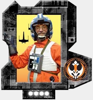 rebellegion's tweet photo. #StarFighterCommand & the #RebelLegion announce the passing of Pilot Jeffrey “huttkiller55” Denbow from #GhostBase. Jeff leaves behind his wife Nancy, his 3 sons, a daughter & 4 grandchildren. Your name has been bestowed to the Hall of the Fallen Rebels. He is one with the Force. https://t.co/RhbNyvguER