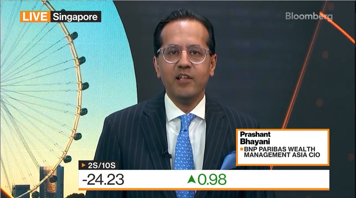 It’s too early for the #Fed to pivot as things are going to plan and #inflation expectations in the medium-term are coming down: Prashant Bhayani, our CIO Asia, spoke with @BloombergTV on Fed rate hikes and the #globalmarkets. Watch it here bnpp.lk/EvMrn0