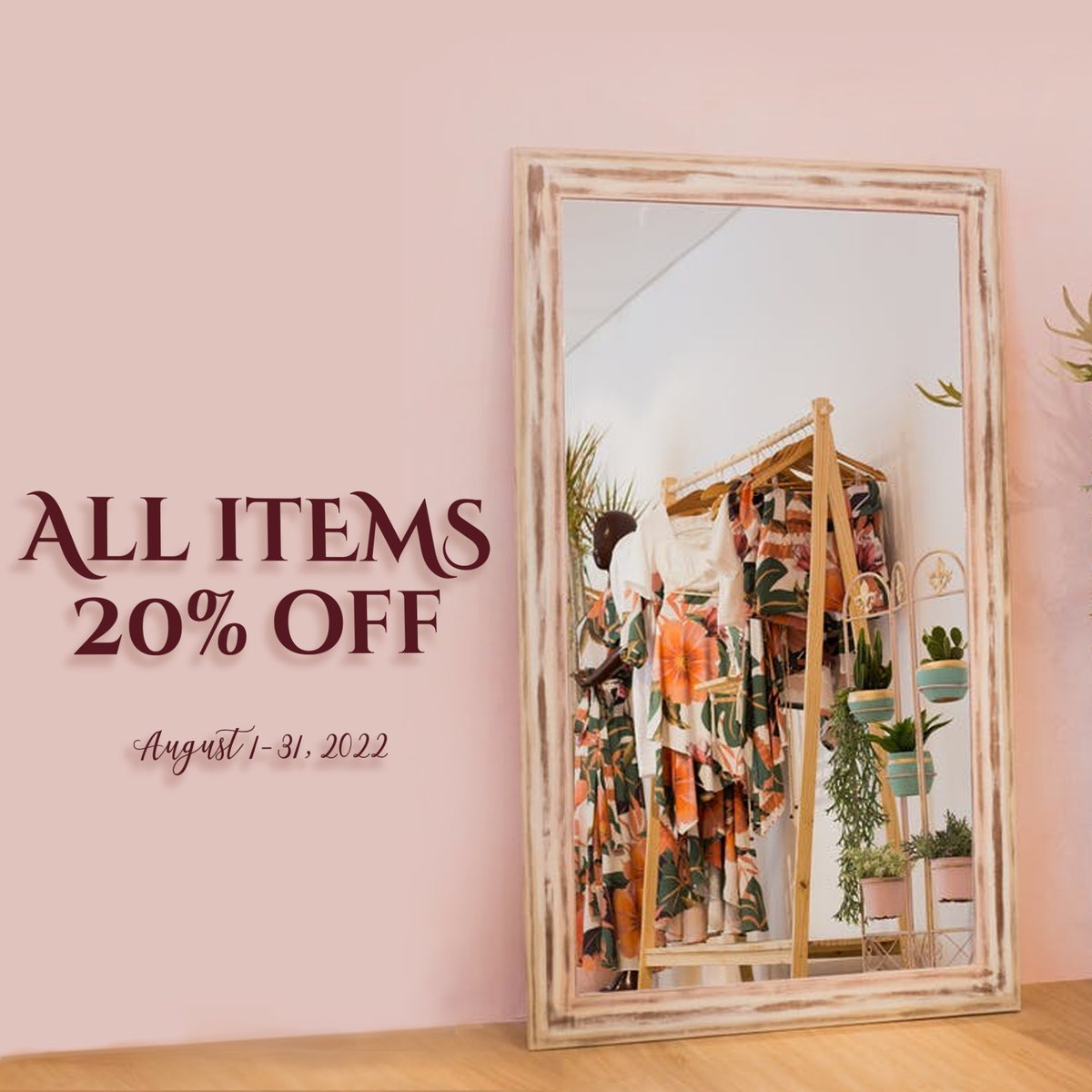 aureaboutiqueph's tweet photo. Celebrate 𝐀𝐮gust with 𝐀𝐮rea!
Get any of our items for 20% less!

#sale #aureaboutiqueph #gold #youaregold #preloved #preloveditems #prelovedph #prelovedclothes #prelovedbooks #clothing #fashion #phfashion #fashionph #books #booksale #reading #lookingforbuyer https://t.co/4dbIfkyF11