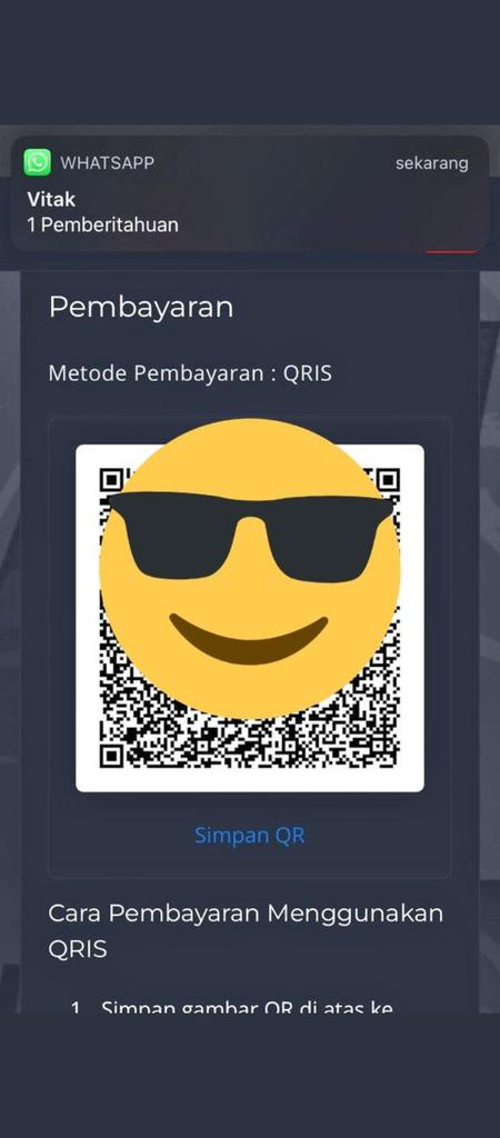 ade1987901's tweet photo. @cabenyadua_ @Conspirare_JKT @kiwildelta Aman ya tinggal bayar https://t.co/QztUyav4PL