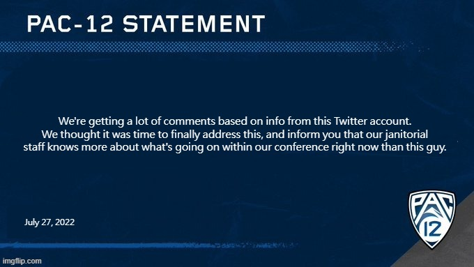 Angry Pac-12 PR (@angrypac12pr) on Twitter photo 