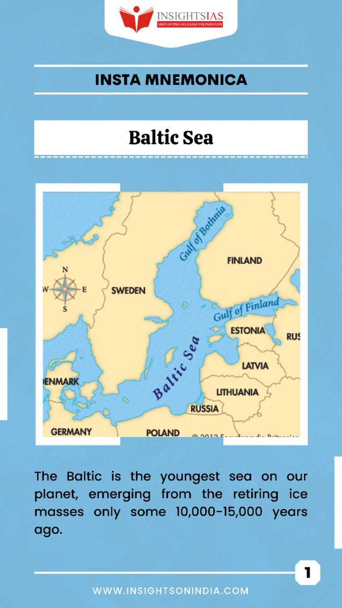 BORN4WIN's tweet photo. Here 👇👇 is the information an about Baltic sea
#upsc #appsc #tspsc #mppsc
#kpsc #hpsc #rjpsc #gjpsc #gk
(Data courtesy: Insights IAS) https://t.co/DJsH41kweu