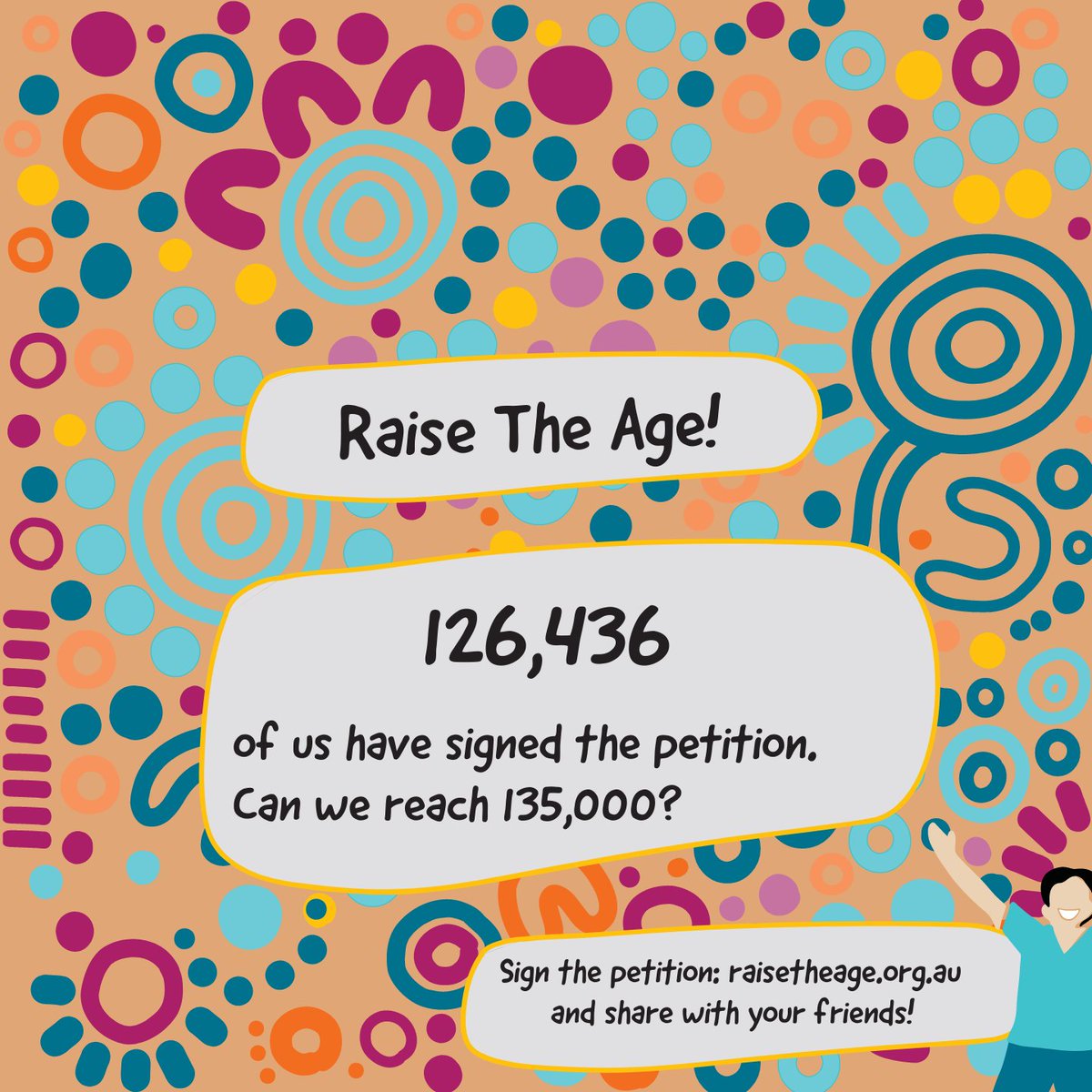It has been two years since we launched our national campaign to #RaiseTheAge to at least 14 years old and we are calling on state and territory Attorney-Generals not to make children wait another two years for action. 

📢ADD YOUR VOICE: raisetheage.org.au