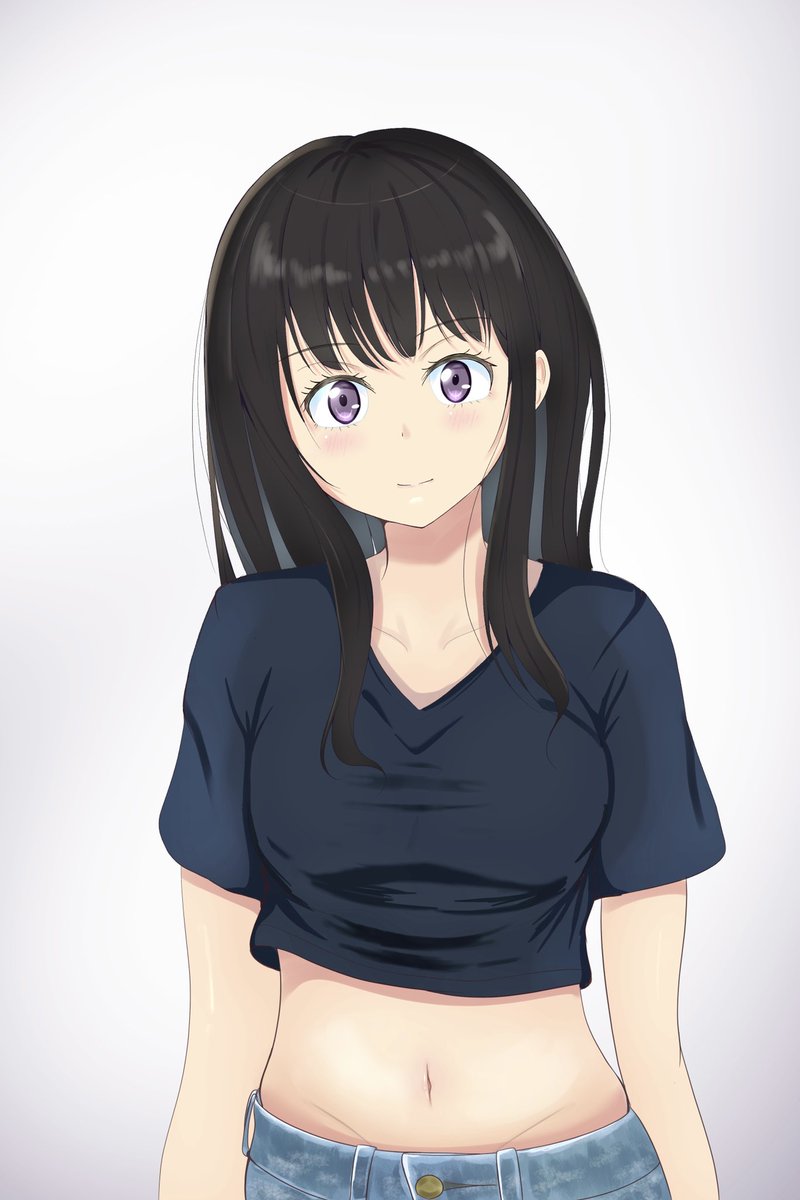 【再掲】Tシャツ姿の差分 