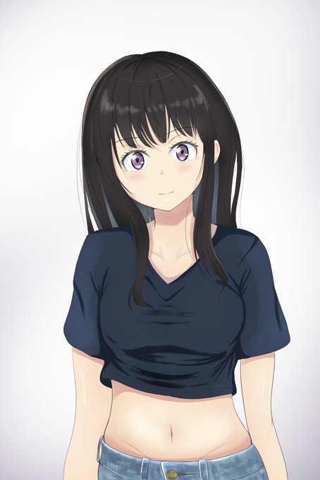 【再掲】Tシャツ姿の差分 