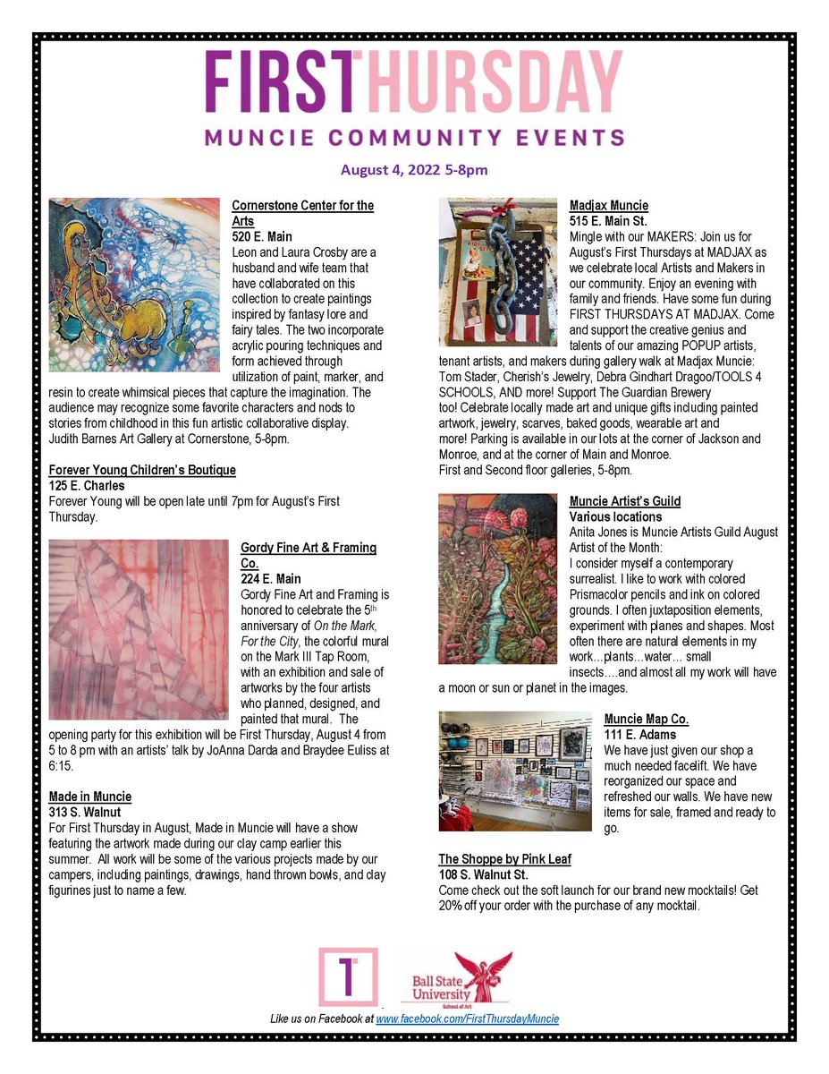 First Thursday Muncie tweet media