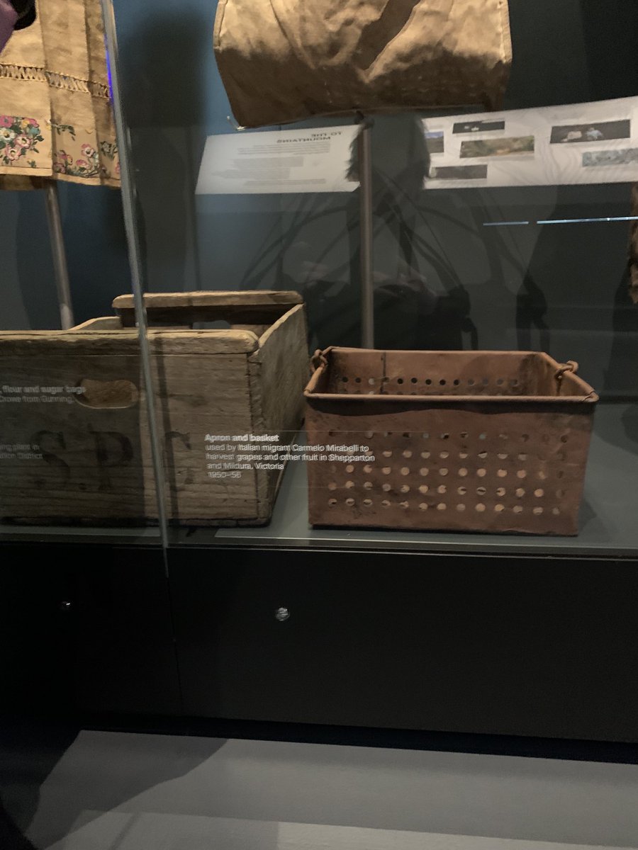 FLMirabelli's tweet photo. Many years ago the National Museum @nma honoured my father Carmelo Mirabelli by documenting his journey to Australia. Whist the exhibition has now closed I was touched to see several of his items are still on display. Thxs Sammy &amp; staff keeping his story alive https://t.co/zd4FdDdj8u