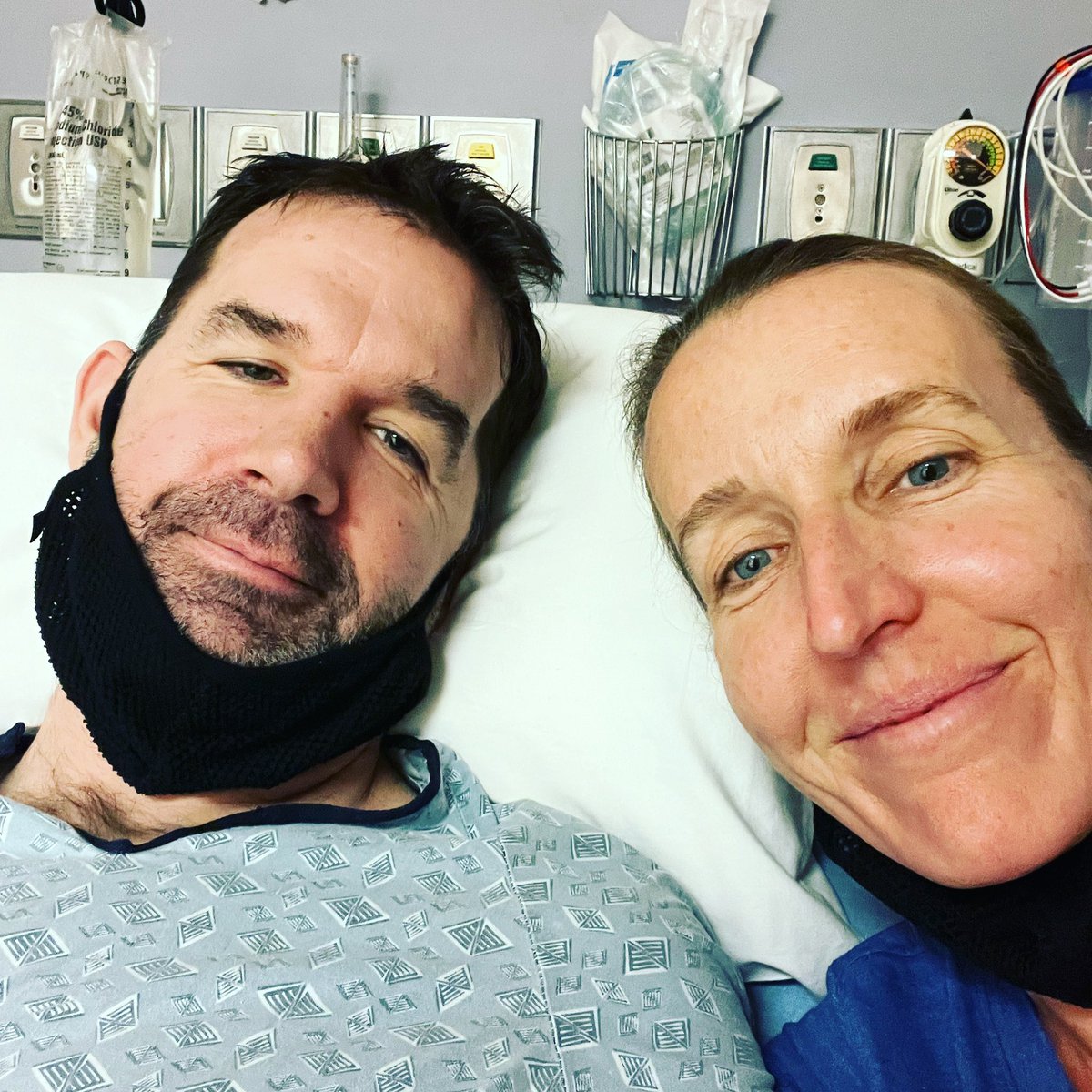 TeamAaronR's tweet photo. Aaron &amp; I today - had his Hickman Catheter replaced - this will be his 3rd since starting on the #Burzynski Treatments last year for #beatingbraincancer 

Please Give - Thank you!

https://t.co/SnbAl1H1jZ 

Venmo @Jennifer-Robinson-326 

@teamaaronrobinson #beatbraincancer https://t.co/5dhTt9YnpH