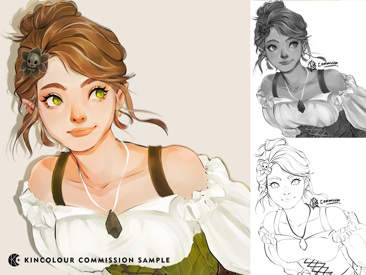 Kin ✧ Freelance Illustrator tweet media