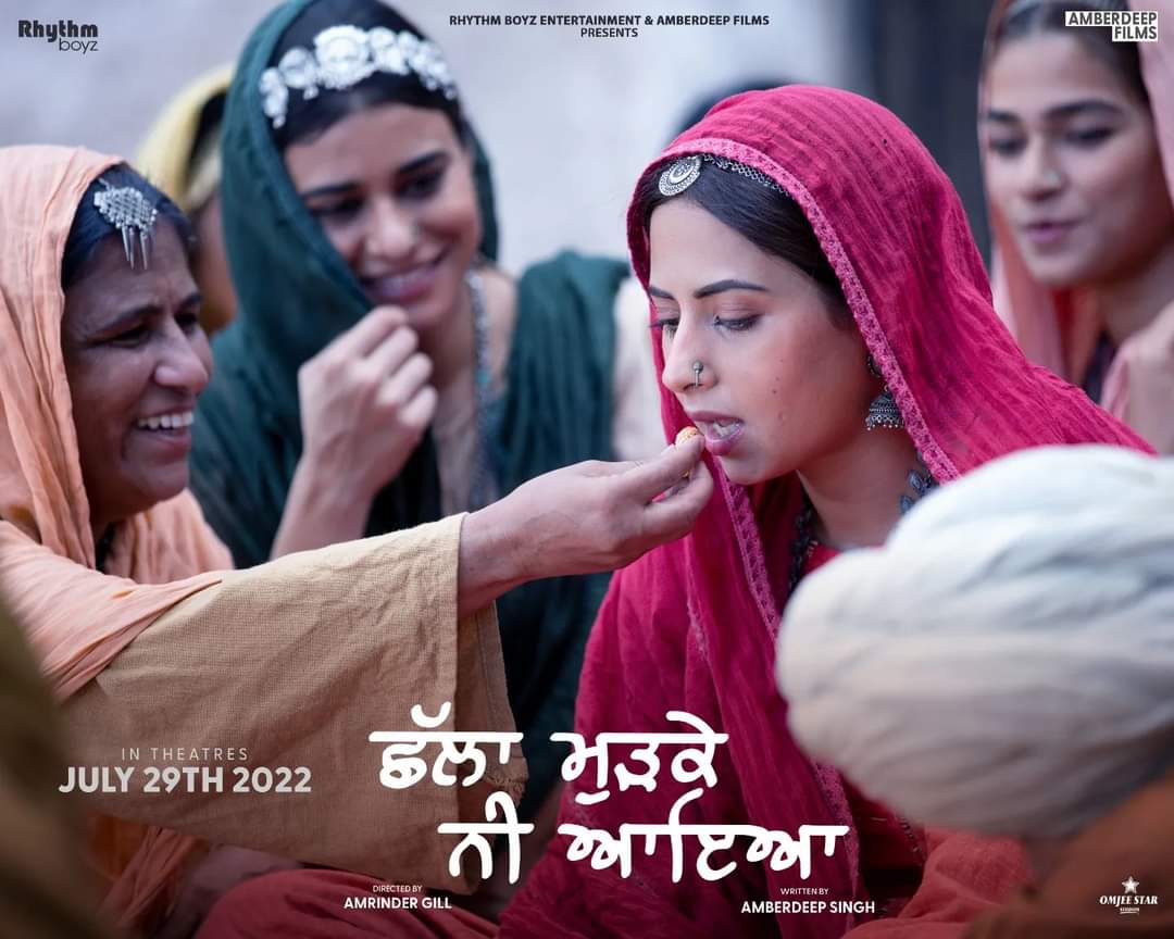iampunjaabi's tweet photo. Watch #SargunMehta in a beautiful new look in #ChhallaMudKeNahiAaya releasing TOMORROW ❤️❤️
#AmrinderGill's FIRST film as a director!! 😊
#SargunMehta #KaramjitAnmol #rhythmboyzentertainment #KarajGill #Amberdeep @IamAmrinderGill @sargun_mehta #BinnuDhillon #BirSingh https://t.co/jmKL8UIFsW