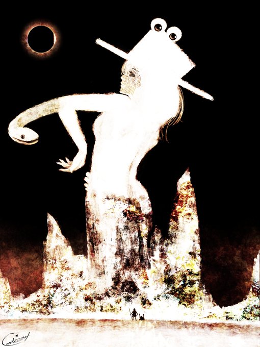 だいぶ前に描いた気に入ってる絵😃
期間が経ちすぎたせいかツイッターではもう見れないので再掲🙂 