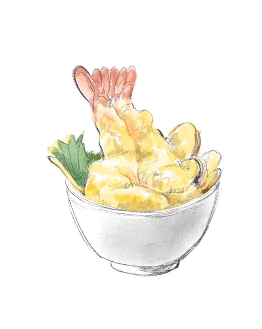 天丼のtwitterイラスト検索結果