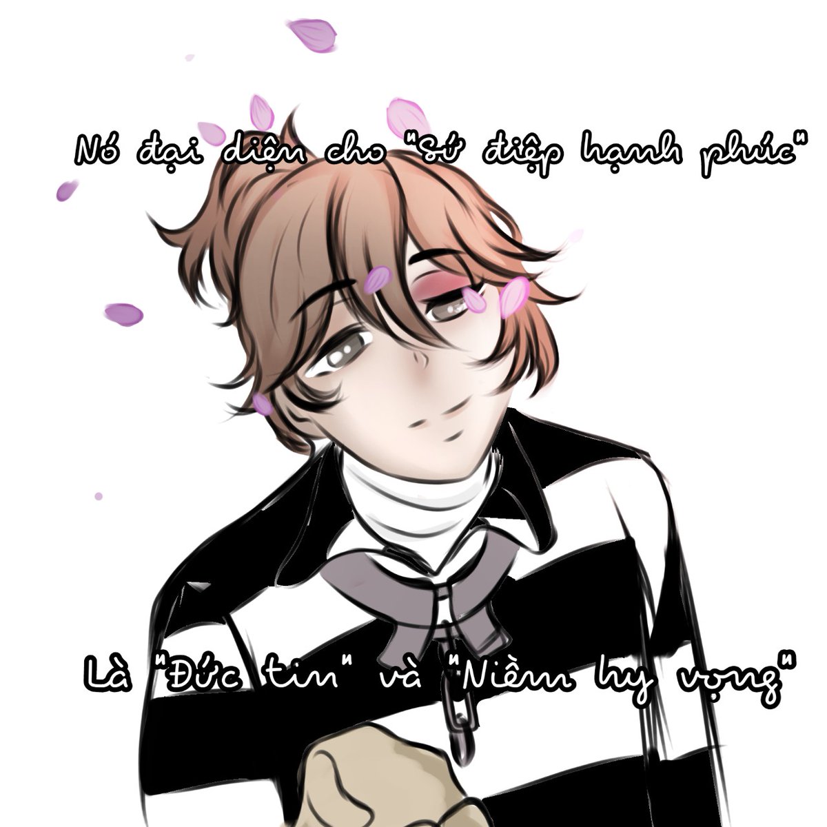 Bloody_9119's tweet photo. [ Flower iris story ] 

- Do you know what the meaning of the iris flower is?

- Is "Faith" and "Hope" 

#LuAnd https://t.co/OnZoSdwuhy