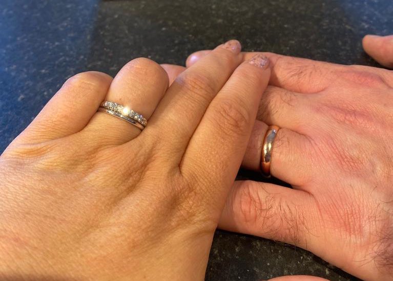 10 years today I waited at the bottom of the aisle for Celeste where we both said ‘I do’ in a service led by both our dads. A lot has happened in 10 years and sadly Celeste’s dad isn’t here to celebrate with us. Today we thank God for yesterdays, today and 2moro. @themajcher7