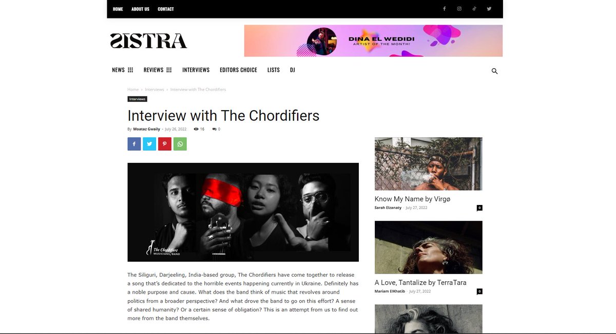 the_chordifiers's tweet photo. We are humbled to be interviewed by Sistra. This would not have been possible without you, our family. Thanks for believing in us and encouraging us.
Cheers to you all!

https://t.co/0hWlKZMjto

#chordifiers #music #musiciansofinstagram #musiclover #uk #musicianslife #bands https://t.co/aH3RqTj6bE