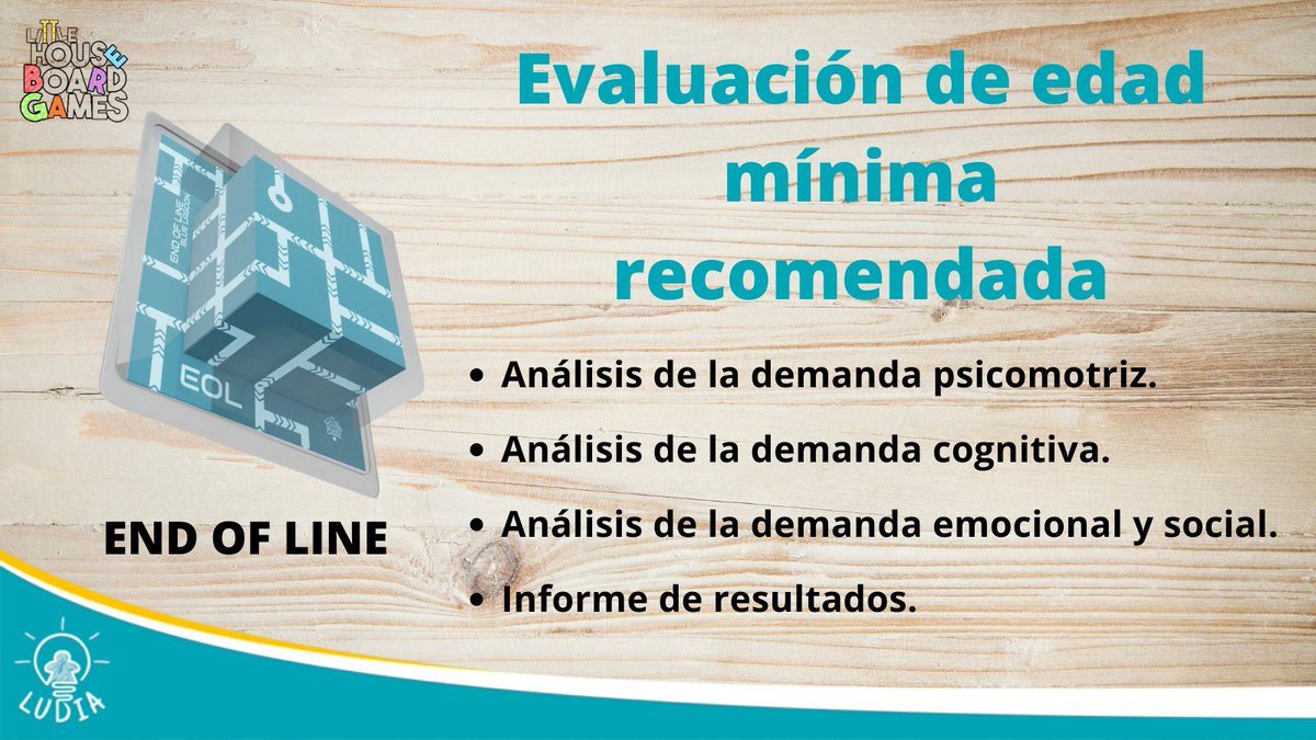 Una de las cosas que nos permiten disfrutar de los juegos es que sean adecuados para las personas con las que vamos a jugar. 
Para peques es fundamental conocer la demanda cognitiva, emocional, social y psicomotriz.

En Ludia realizamos esta tarea y realizamos informes en detalle