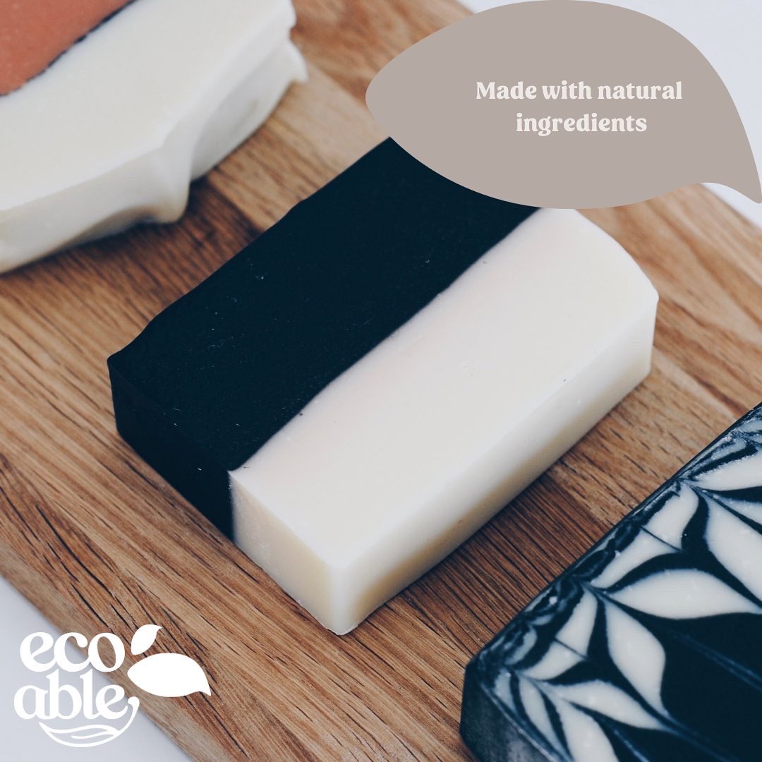 AbleEco's tweet photo. It’s the simplest swaps that work the best. Simple plastic free, vegan and natural soap bars. https://t.co/3LdK34NBve
#plasticfree #soapbar #simpleswaps #ecoable https://t.co/uIwlJnuMYr