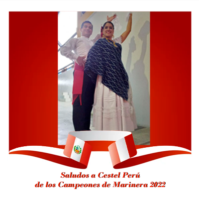 cestelatam's tweet photo. "Nuestros campeones de Marinera del Norte 2022 nos envían saludos por nuestras Fiestas Patrias" https://t.co/1DLU7Mbev1