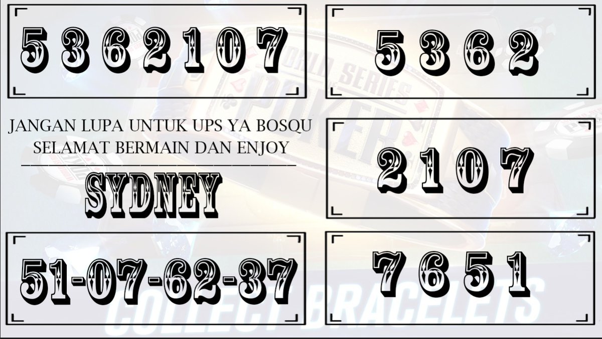 AngkaInces's tweet photo. PREDIKSI : SYDNEY
TANGGAL : 28 - 07 - 2022

GABUNG GRUB PREDIKSI TOGEL GRATIS TANPA MAHAR 100%
https://t.co/2B6EgGYEUz
https://t.co/QrVddxUoP7

 #prediksi4D  #angkamain #prediksihk #angkatogel #prediksihongkong https://t.co/YgnLaXlvUG