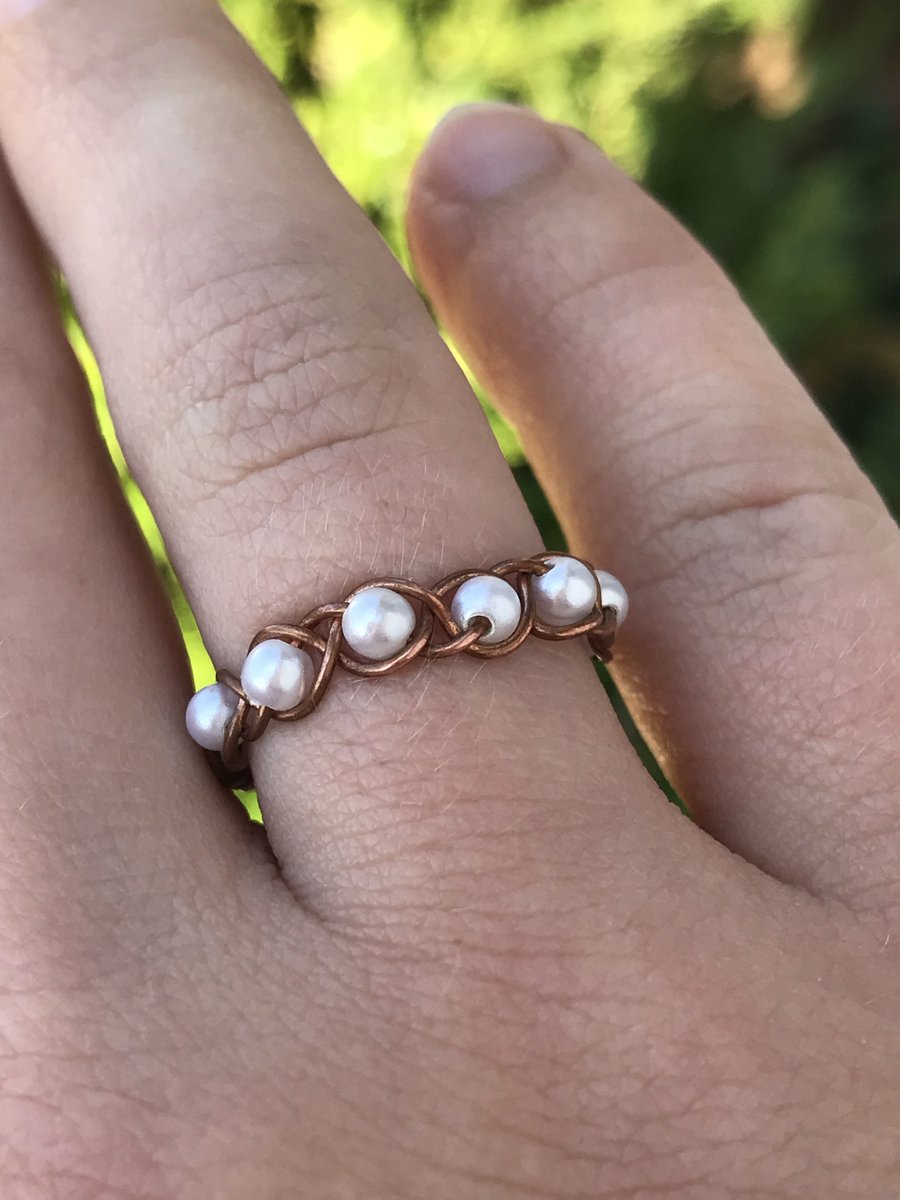 abbydasherie's tweet photo. Here’s the latest addition to my shop! 🥳🥳 (Also the cheapest 😉) Go order one or two rings! 💍 They’re super cute and fun 😄 

If you choose to support my small business, THANK YOU! It means the world to me! ☺️

https://t.co/On5b0r4y8n

#ring #beadedring #beaded #beadedjewelry https://t.co/vwuh7nre84