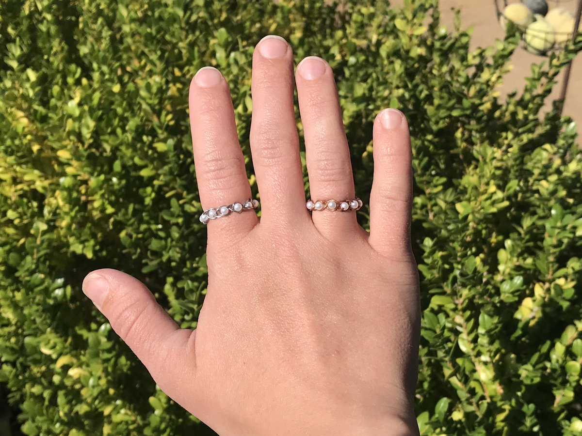 abbydasherie's tweet photo. Here’s the latest addition to my shop! 🥳🥳 (Also the cheapest 😉) Go order one or two rings! 💍 They’re super cute and fun 😄 

If you choose to support my small business, THANK YOU! It means the world to me! ☺️

https://t.co/On5b0r4y8n

#ring #beadedring #beaded #beadedjewelry https://t.co/vwuh7nre84